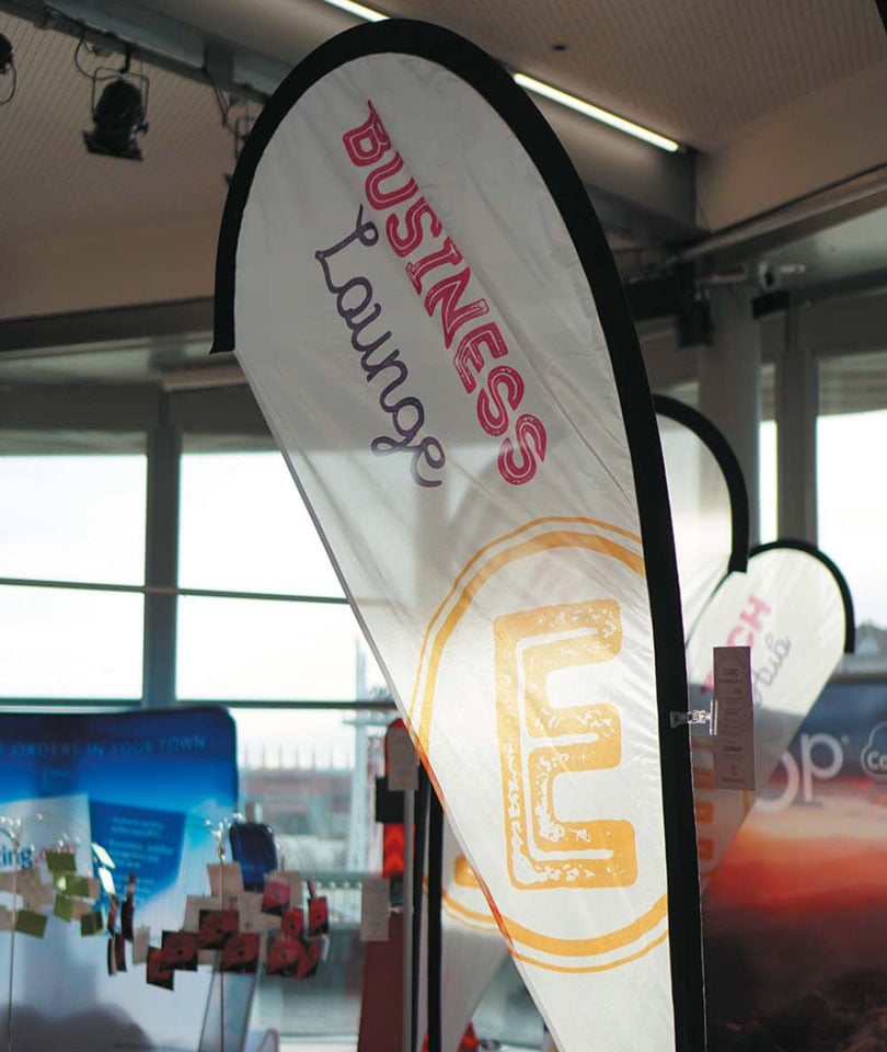 We are flag printing experts at Nettl of Exeter.