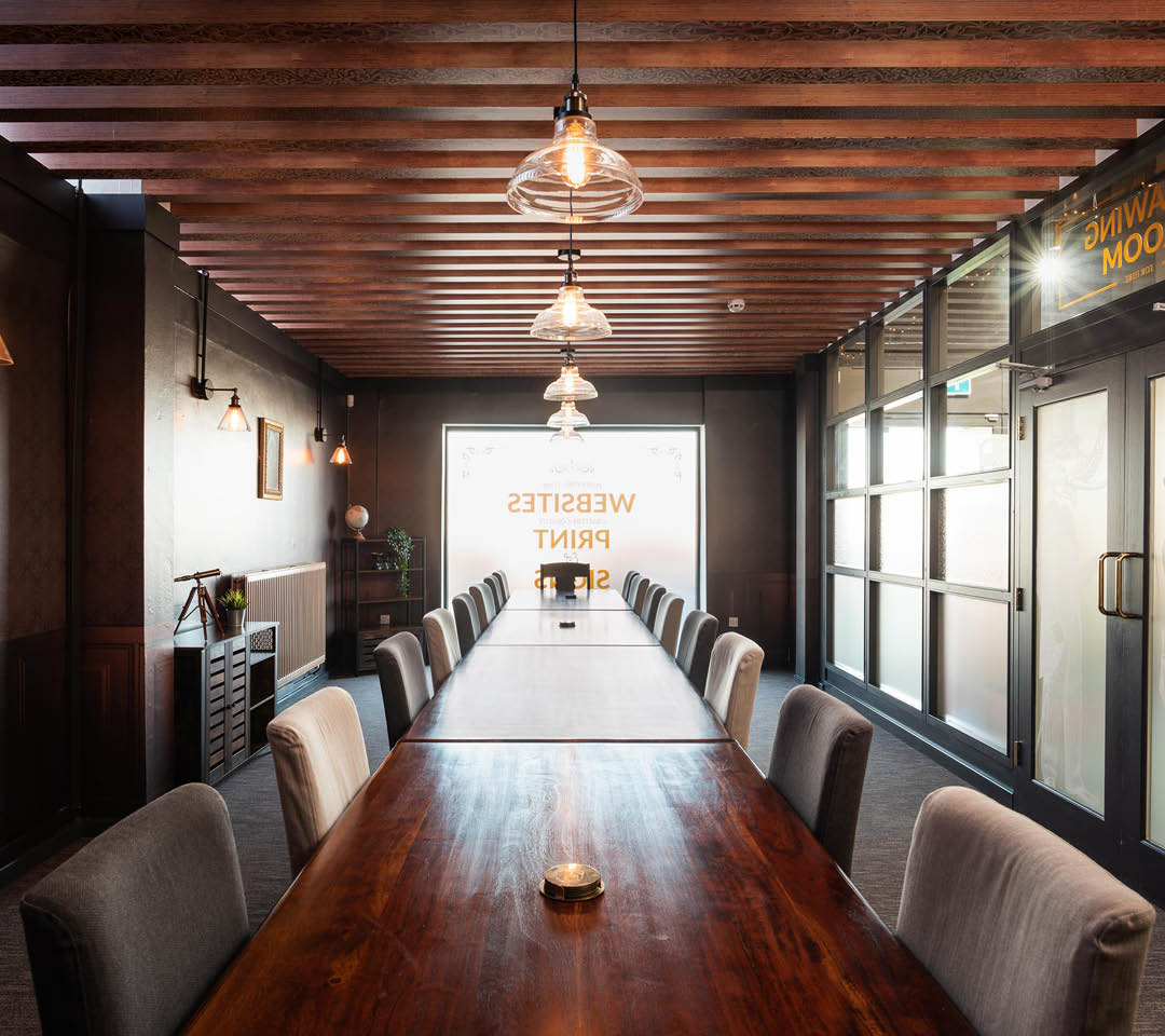 The Drawing Room can seat up to 18 people and is one of the most popular Meeting Rooms in Exeter.