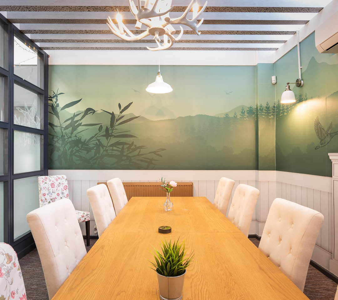 Boardroom layout for the Billiard Room - Meeting rooms in Exeter