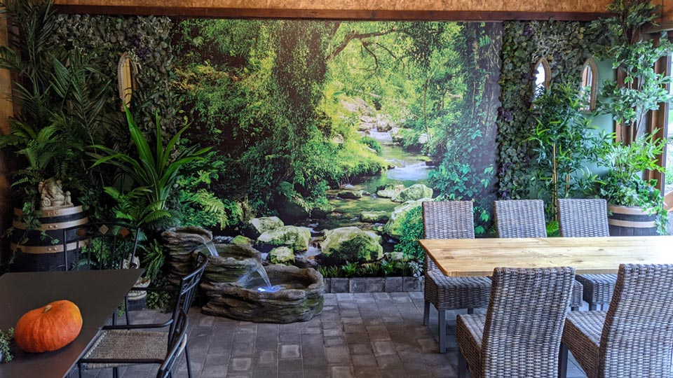 Full wall wrap for Wishes in Devon installed by the Exeter team.